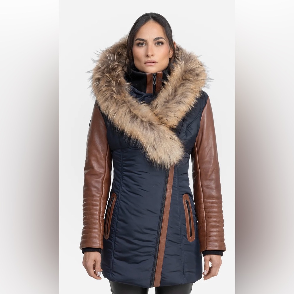 Dimitri puffer coat in small